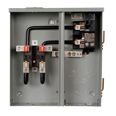 meter socket with main breaker